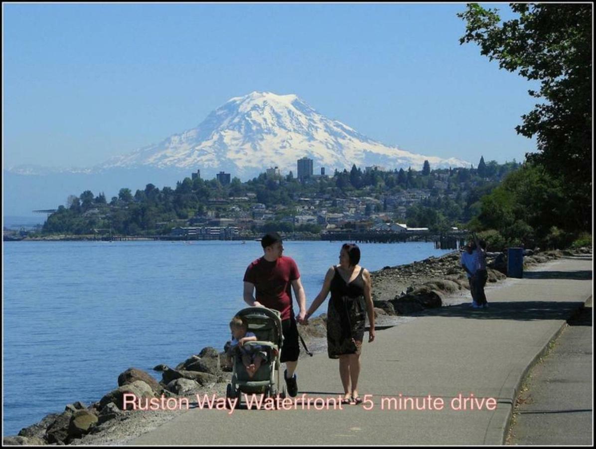 Sea View, Best Area, No Stairs, Wd, 2 Bedrooms, Jacuzzi Bath, New Carpet, Balcony, View, 825Sf Tacoma Exterior photo